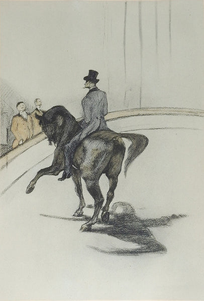 1950's Toulouse-Lautrec Horse & Rider