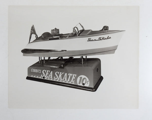 1950's Sea Skate Boat Kiddie Ride Photograph