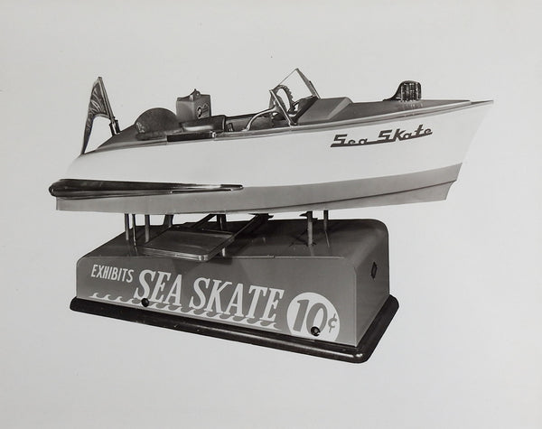 1950's Sea Skate Boat Kiddie Ride Photograph