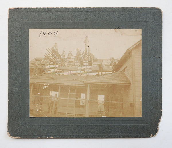 1904 Photograph Occupational Carpenters Building