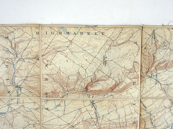 Port Leyden New York 1906 US Geological Survey Folding Map