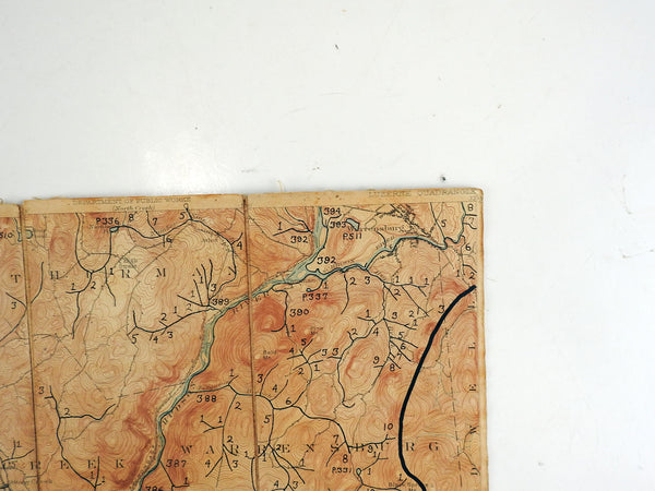Luzerne New York 1903 US Geological Survey Folding Map