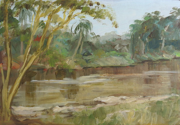 Tropical Inlet Painting