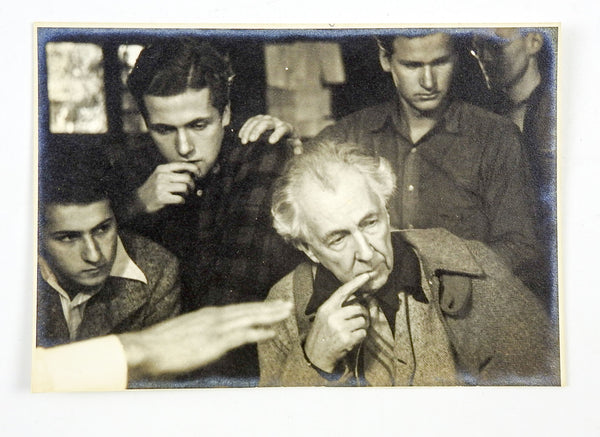 Frank Lloyd Wright & Students At Taliesin West Photograph