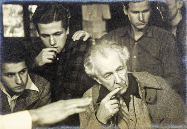 Frank Lloyd Wright & Students At Taliesin West Photograph