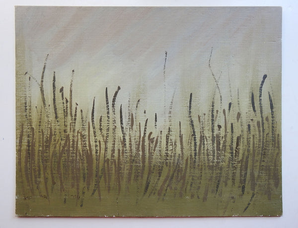 Abstract Grass Painting