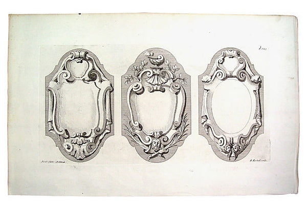 Architectural Ornament, 1728 - Artifax antiques & design