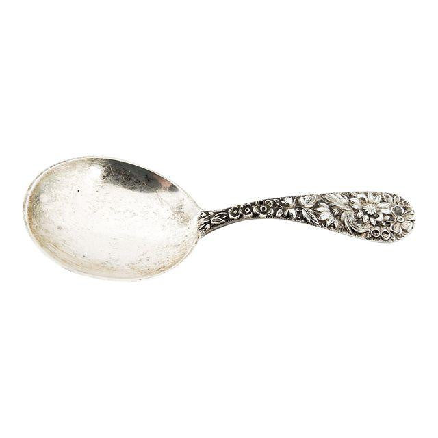 Sterling Silver Baby Spoon: Kirk Stieff Repousse Infant Feeding Spoon in  Sterling Silver