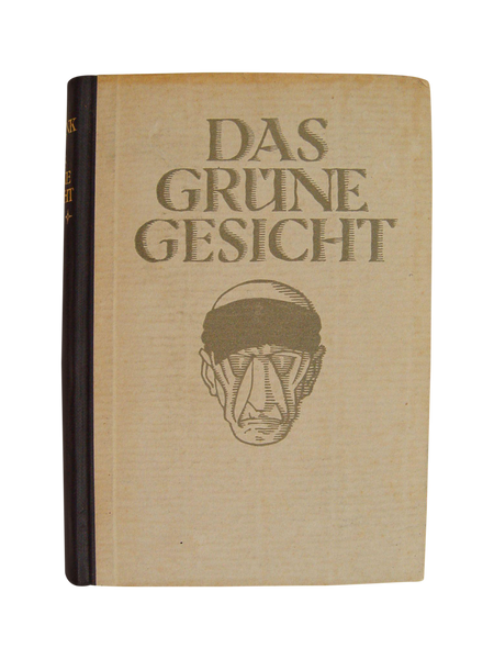1923 Das Grüne Gesicht Book - Artifax antiques & design