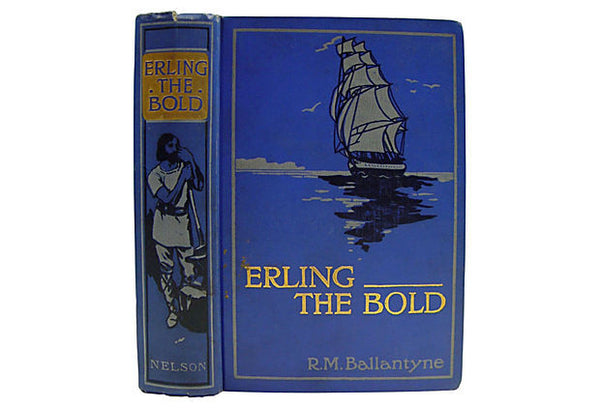 Antique 1913 'Erling the Bold' Book - Artifax antiques & design